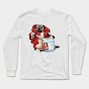 Sad pug Long Sleeve T-Shirt